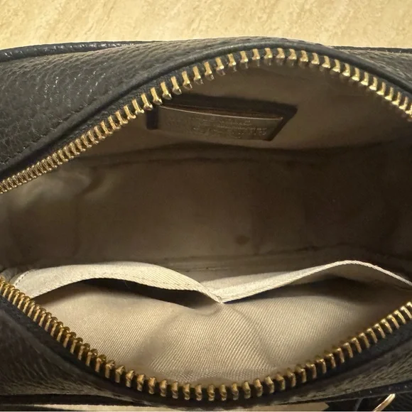 Authentic Valentino Black Crossbody Bag with Stud Accents - Picture 3 of 5